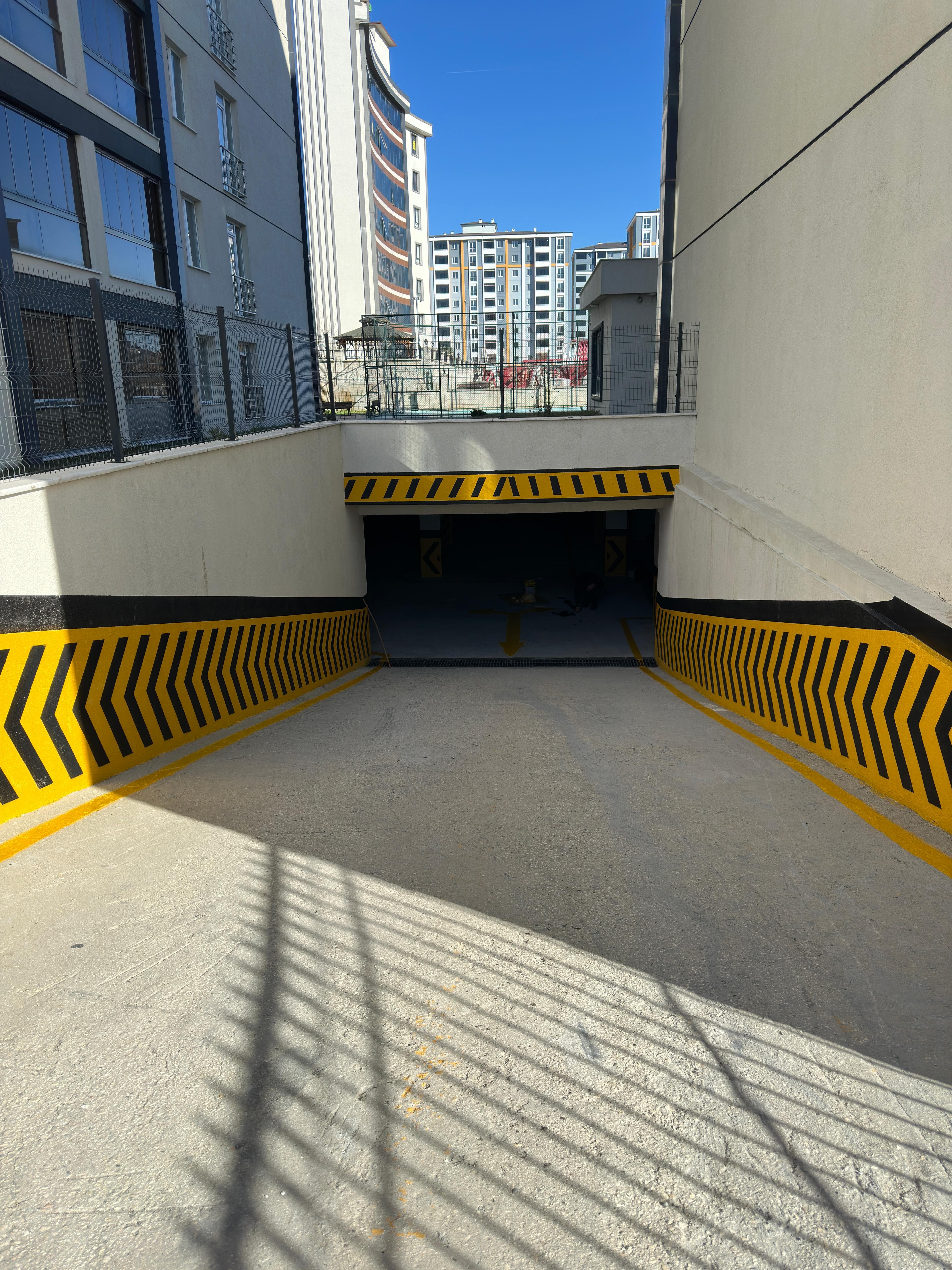 Katlı Otopark Çizgileri